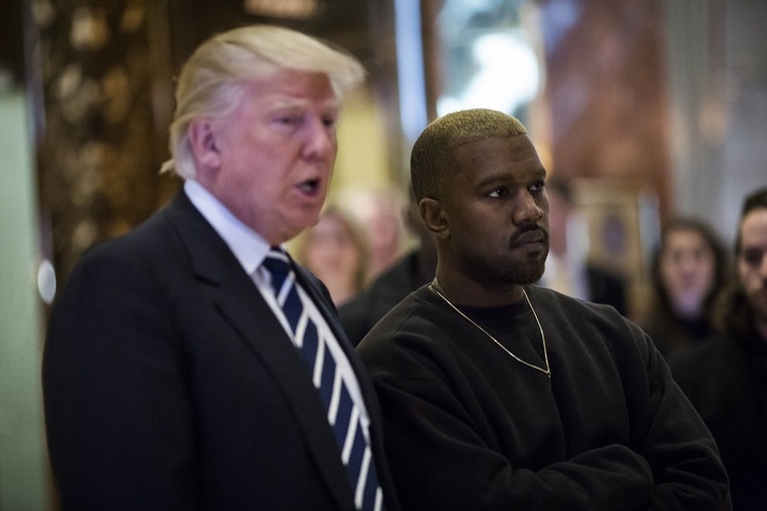 Donald trump i Kanye West (Foto: EPA-EFE)