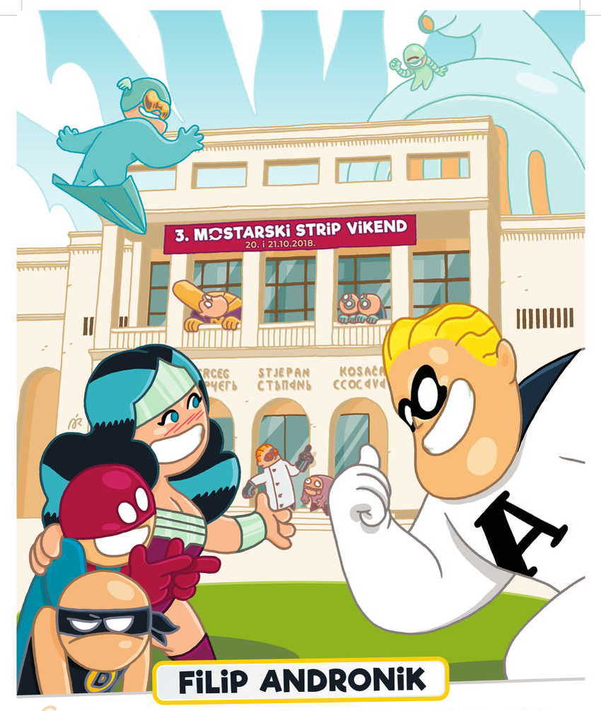 Treći mostarski strip vikend počinje 20. oktobra: U grad na Neretvi stižu brojni gosti