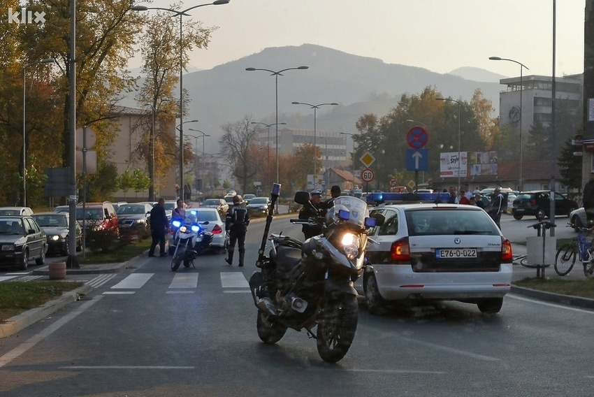 Mjesto nesreće u Zenici (Foto: E. M./Klix.ba)