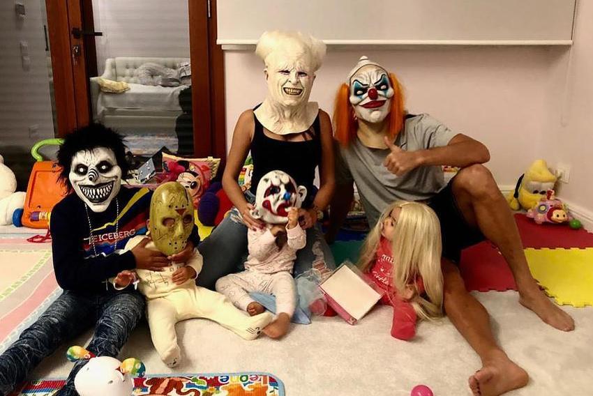 Ronaldova porodica za Noć vještica