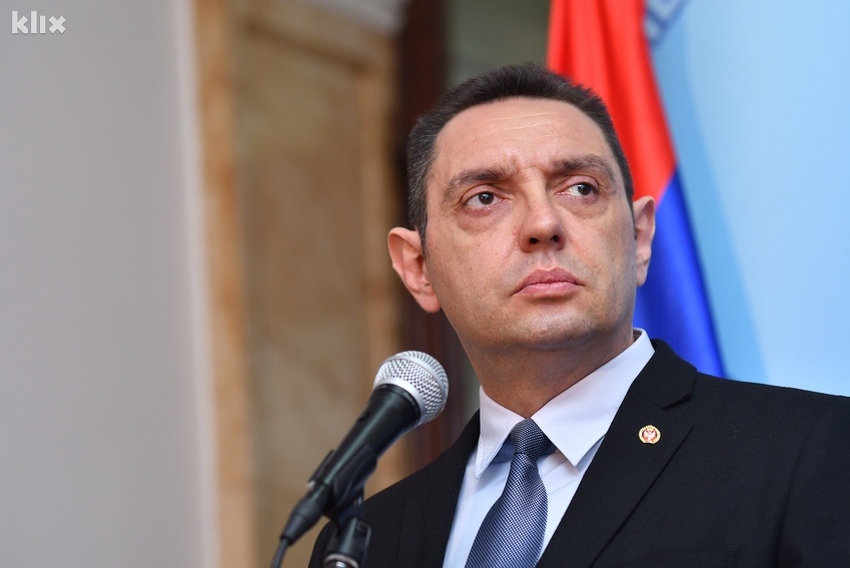 Ministar odbrane Srbije Aleksandar Vulin (Foto: N. G./Klix.ba)