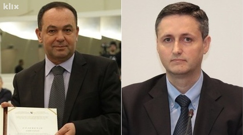 Amir Fazlić i Denis Bećirović (Foto: Klix.ba)