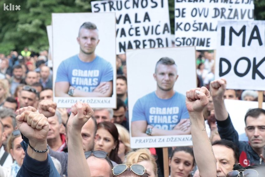 U Sarajevu 21. novembra ponovo veliki protestni skup "Pravda za Dženana"