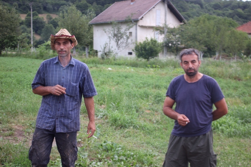 Povratnici u Konjević Polje Amel i Senad Muminović (Foto: Klix.ba)