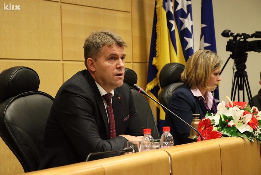 Elvir Karajbić, novoizabrani predsjedavajući Predstavničkog doma Parlamenta FBiH (Foto: H. M./Klix.ba)