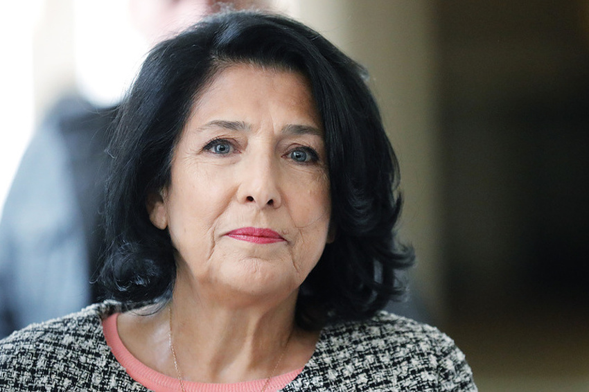 Salome Zurabishvili (FOTO: TASS)