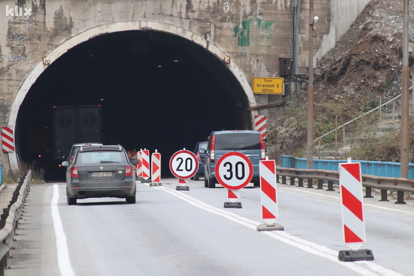 Ulaz u tunel Vranduk II (Foto: E. M./Klix.ba)