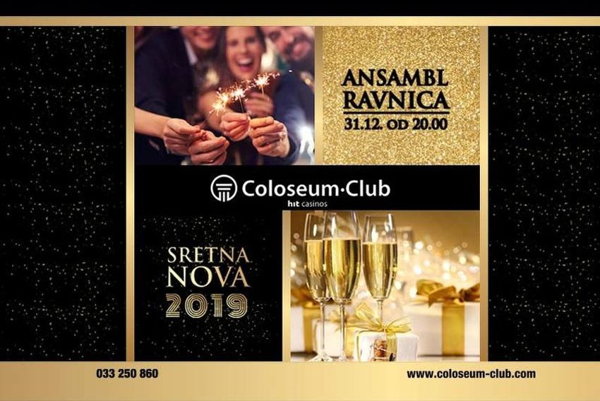 NajluÄu noÄ u godini provedite u Coloseum Clubu uz Ansambl Ravnica