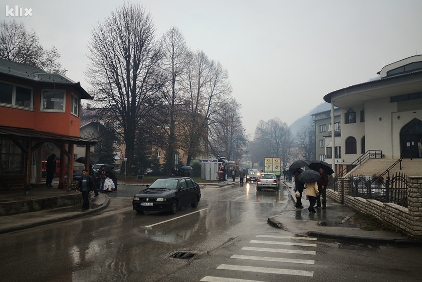 Novi Travnik nakon nesreće (Foto: E. M./Klix.ba)