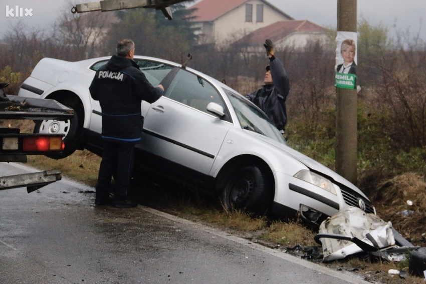 U saobraÄ‡ajnoj nesreÄ‡i sjeverno od Mostara poginuo 58-godiÅ¡nji muÅ¡karac