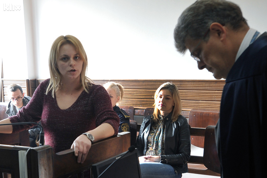 Azra Džafić svjedoči na suđenju Vesni Švancer (Foto: D. Z./Klix.ba)