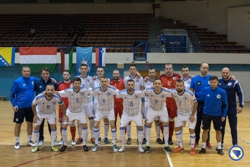 Futsal reprezentacija BiH u grupi s Turskom, Švicarskom i Škotskom