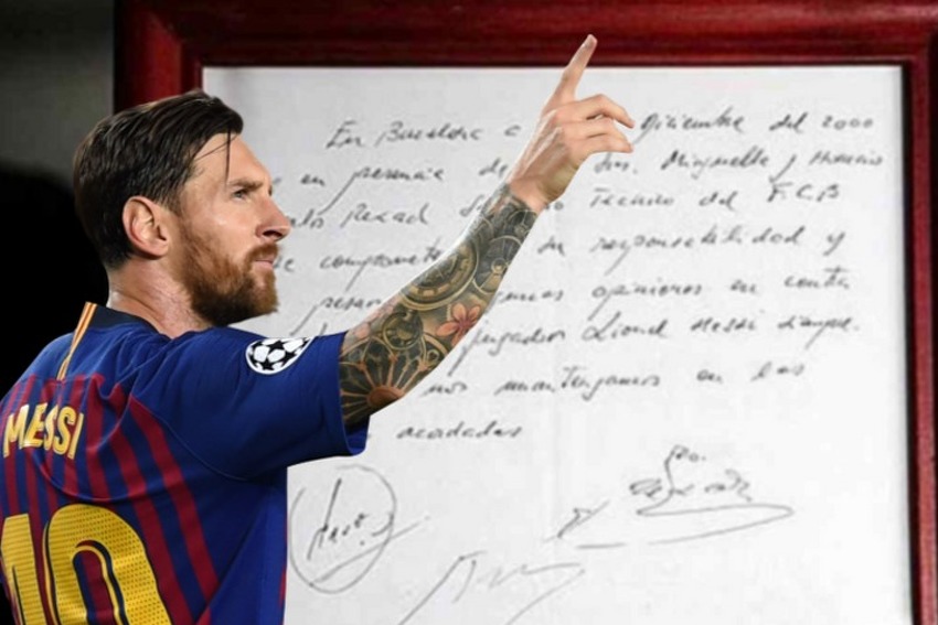 Messi i čuvena salaveta (Foto: Twitter)