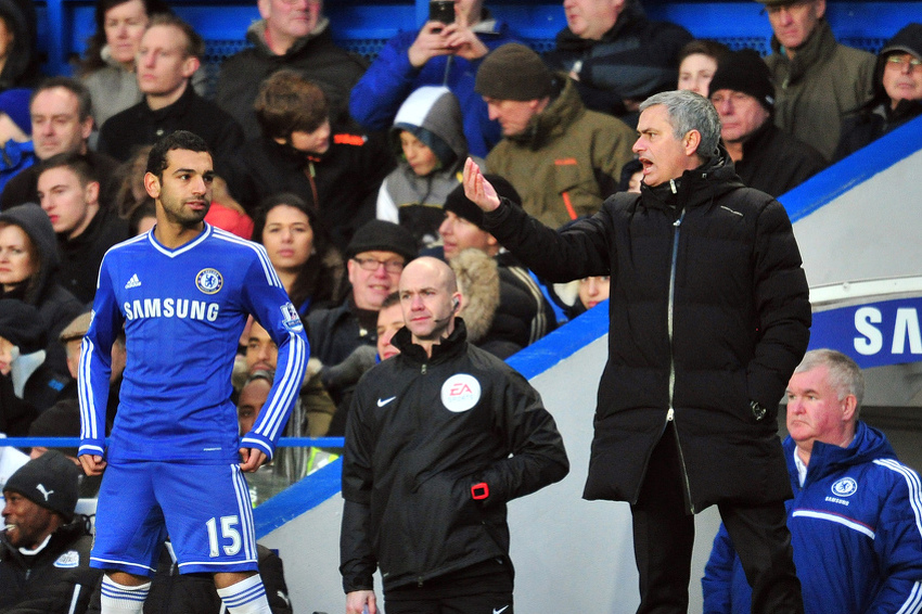 Salah i Mourinho (Foto: AFP)