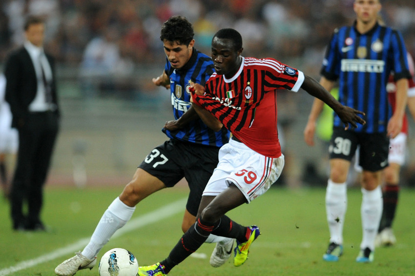 Kingsley Boateng u dresu Milana (Foto: AFP)