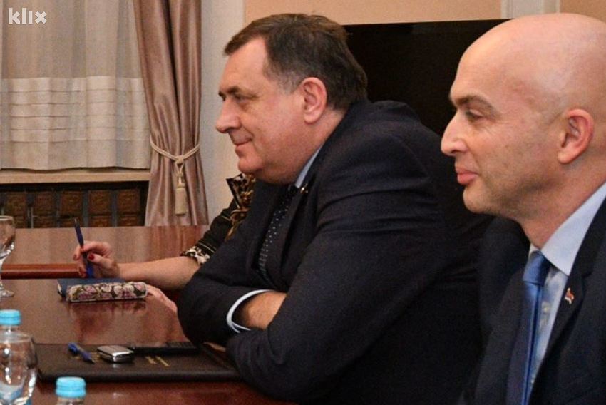 Milorad Dodik i Srđan Perišić (Foto: I. Š./Klix.ba)