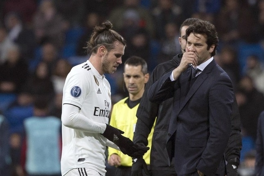 Gareth Bale i Santiago Solari (Foto: EPA-EFE)