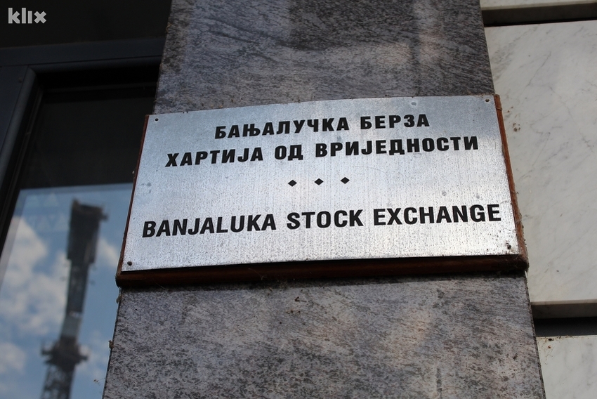 Na Banjalučkoj berzi promet 1,1 milion KM