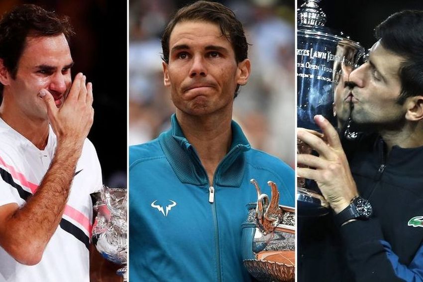 Federer, Nadal i Đoković (Foto: Twitter)