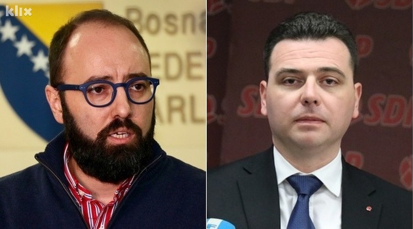 Damir Mašić i Saša Magazinović (Foto: Arhiv/Klix.ba)