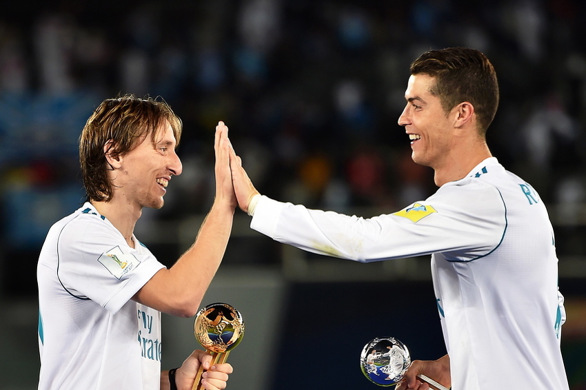 Luka Modrić i Cristiano Ronaldo (Foto: EPA-EFE)