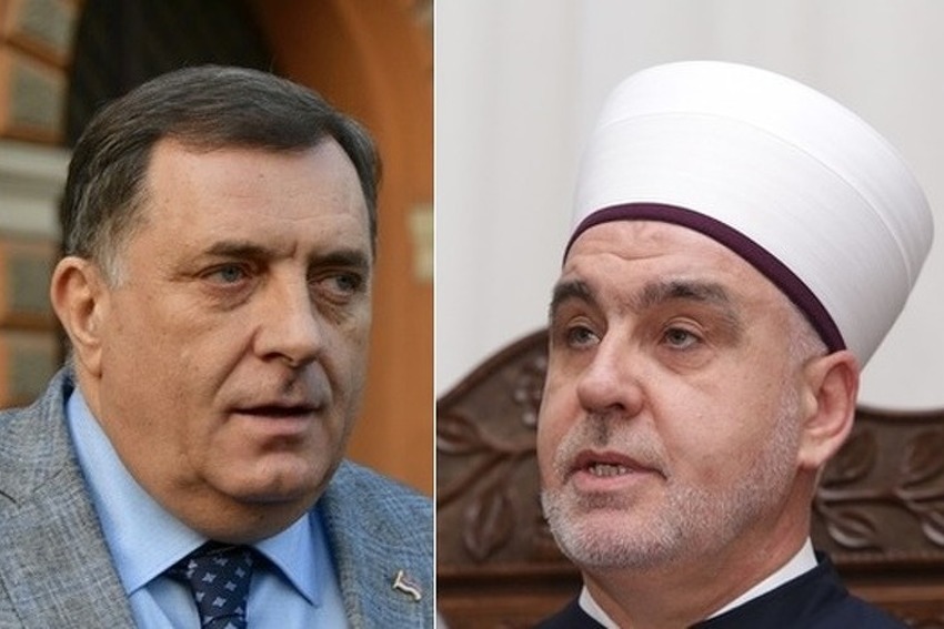 Milorad Dodik i Husein ef. Kavazović
