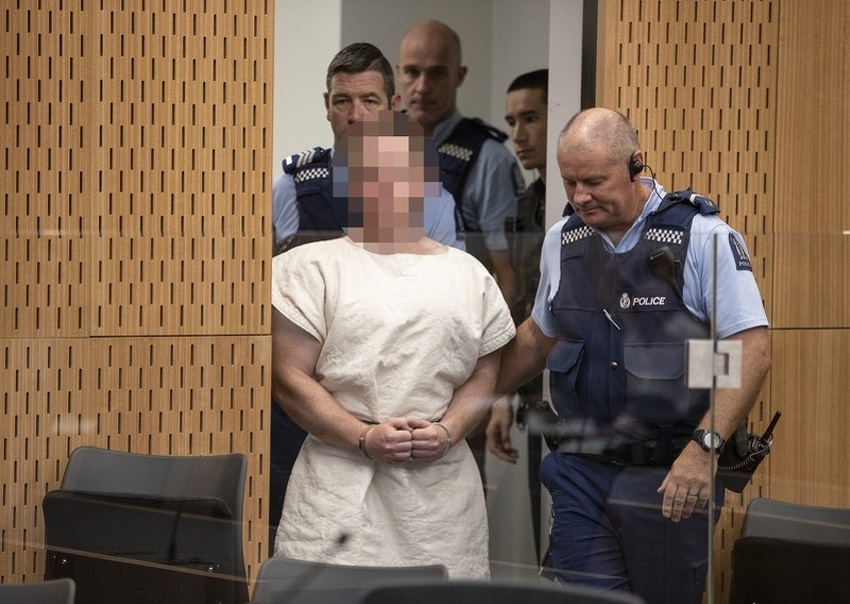 Rezultat slika za Terorista iz Christchurcha se prvi put pojavio na sudu