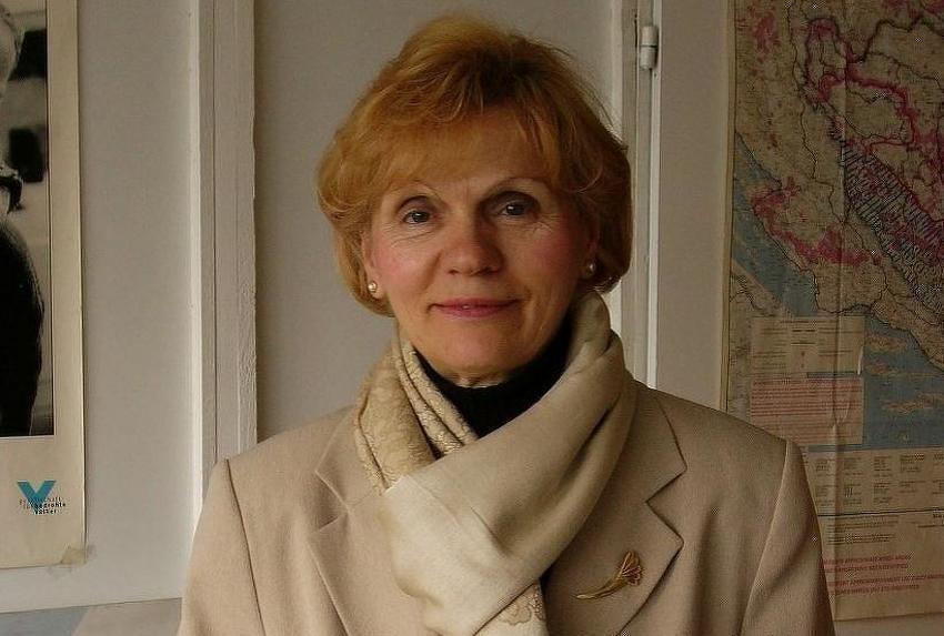Fadila Memišević, predsjednica Društva za ugrožene narode za Bosnu i Hercegovinu