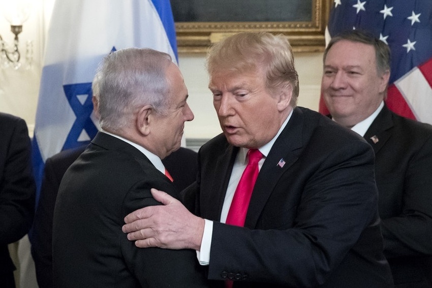 Benjamina Natanyahu i Donald Trump (Foto: EPA-EFE)