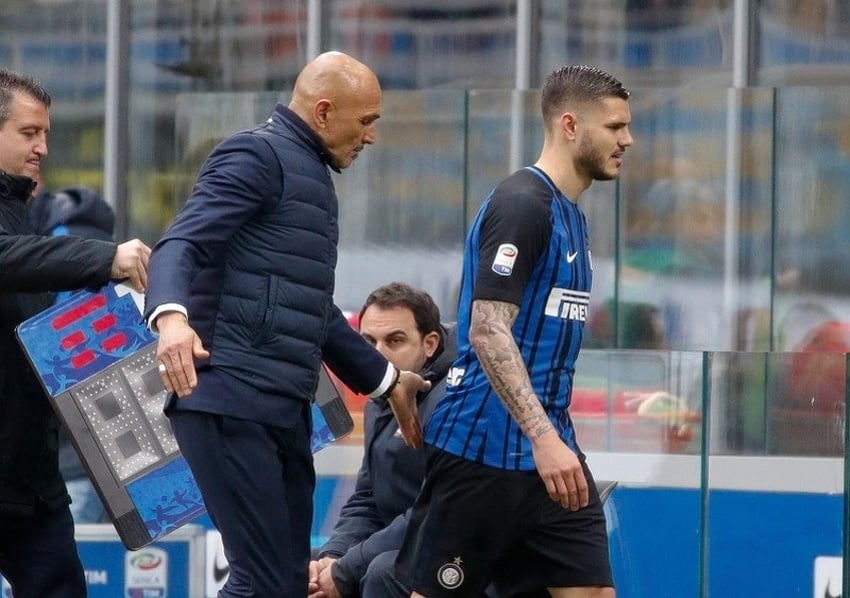 Luciano Spalletti i Mauro Icardi (Foto: EPA-EFE)