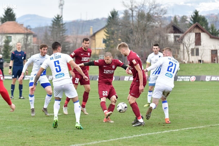 Detalj s prijateljske utakmice Sarajevo - TOŠK (Foto: D. S./Klix.ba)