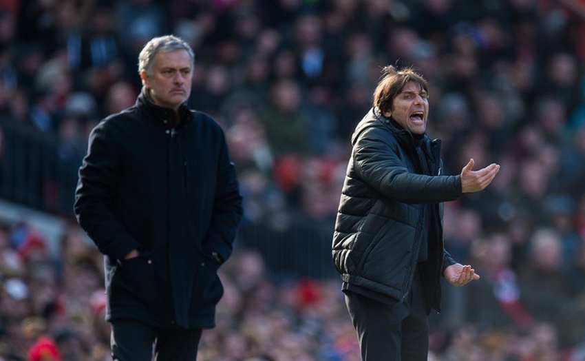 Jose Mourinho i Antonio Conte (Foto: EPA-EFE)