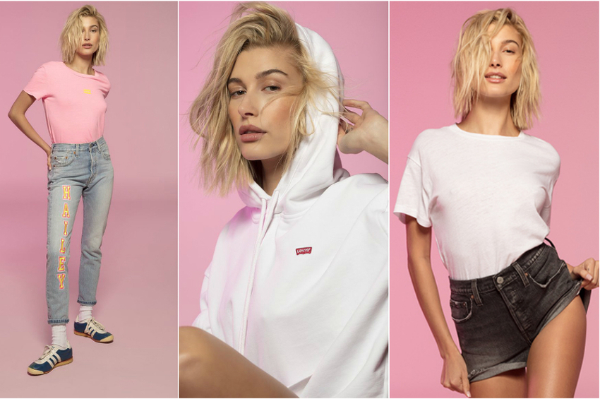 Hailey Baldwin (Foto: Levi's)