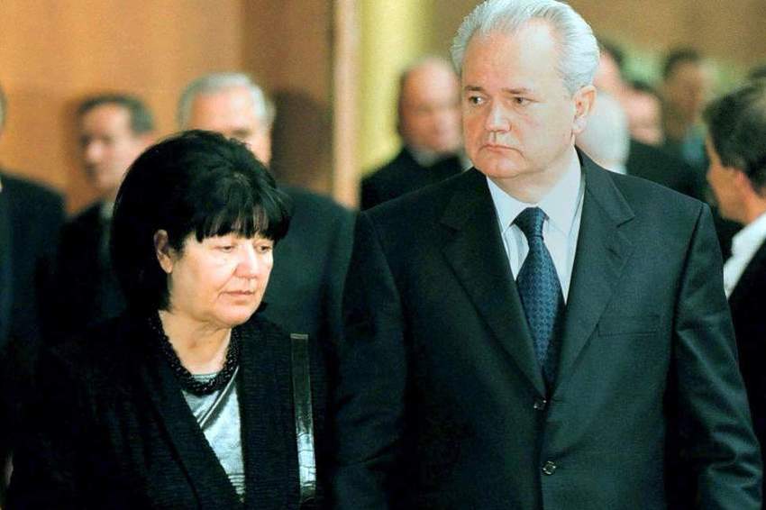 Mira Marković i Slobodan Milošević