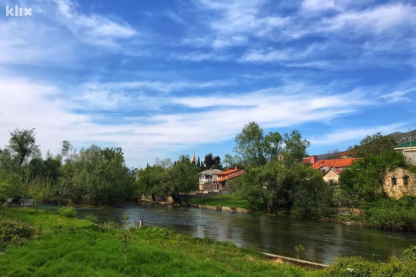 Rijeka Buna nizvodno od Blagaja (Foto: R. D./Klix.ba)