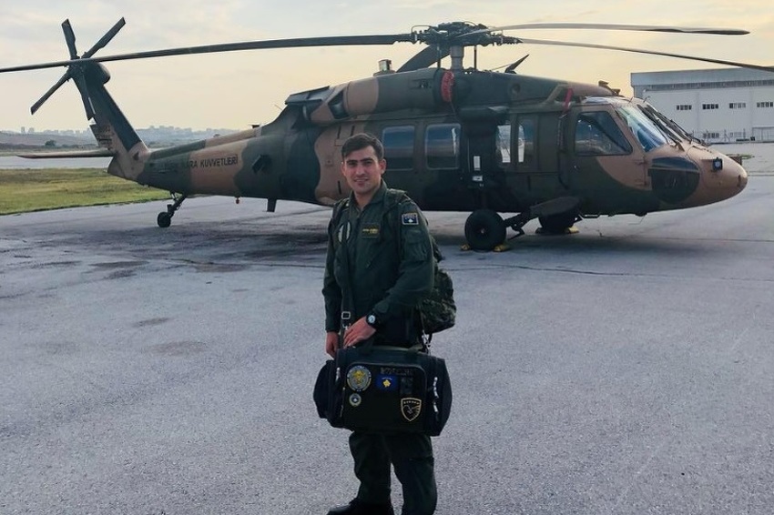 Pilot Afrim Zabeli s Kosova (Foto: Twitter)
