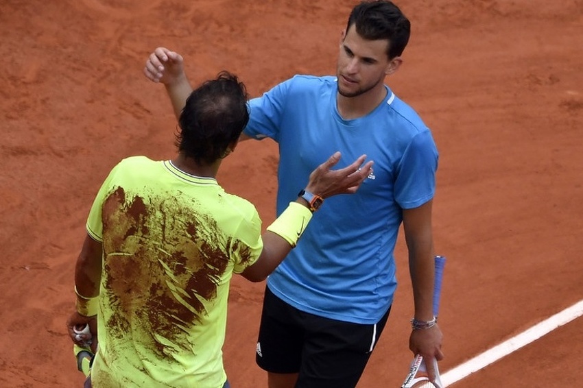 Pozdrav Nadala i Thiema nakon utakmice (Foto: EPA-EFE)