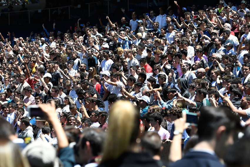 Očekuje se veliki broj navijača na Bernabeuu (Foto: AFP)