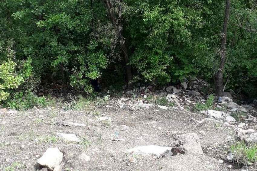 Mjesto pronalaska tijela u Docu na Lašvi (Foto: Klix.ba)