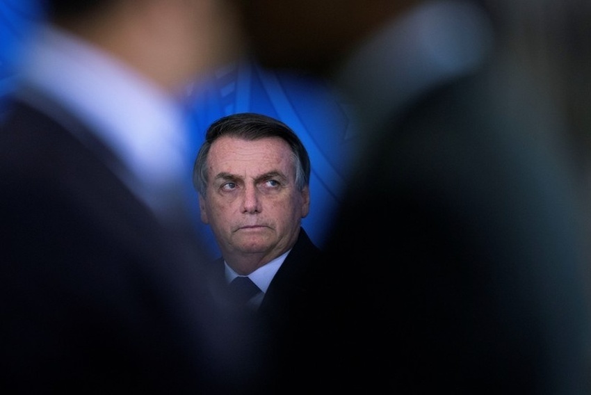 Predsjednik Bolsonaro bijesan (Foto: EPA-EFE)