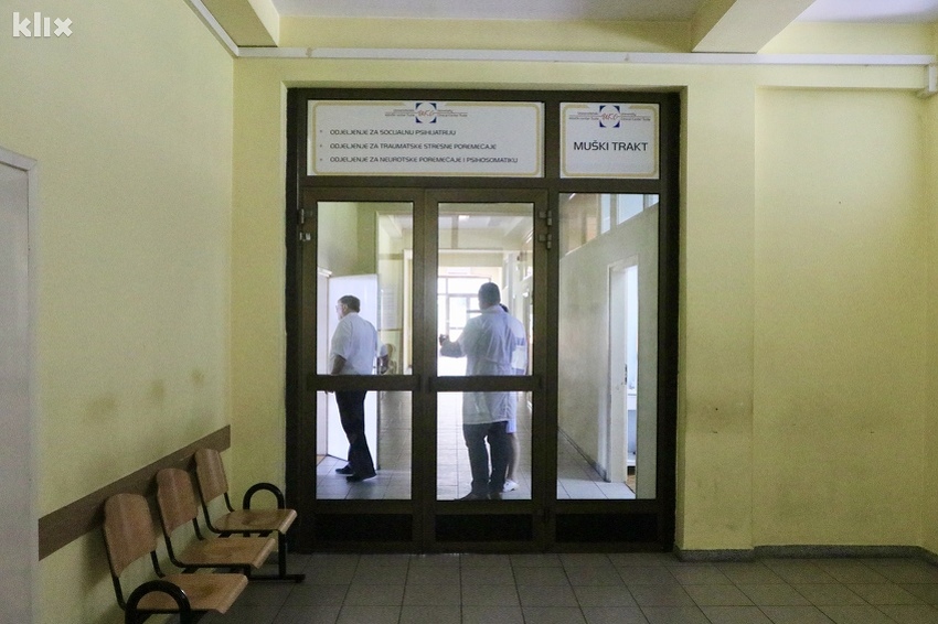 U Klinici za psihijatriju u Tuzli se  primjenjuje terapija liječenja ovisnosti (Foto: A. K./Klix.ba)