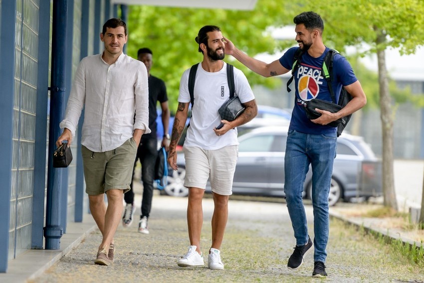 Casillas stigao na trening Porta
