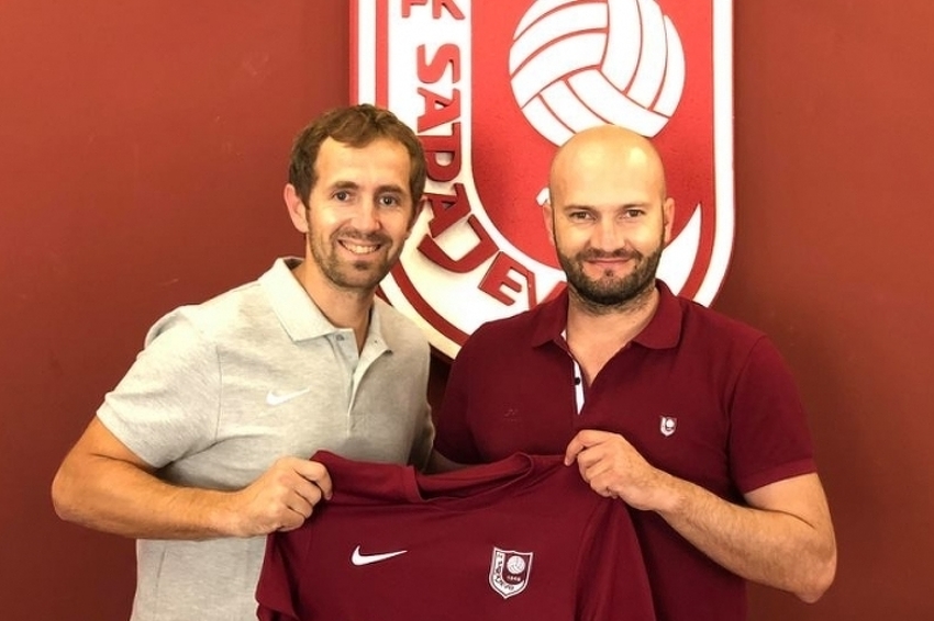 Eldin Jelešković i Emir Hadžić (Foto: FK Sarajevo)