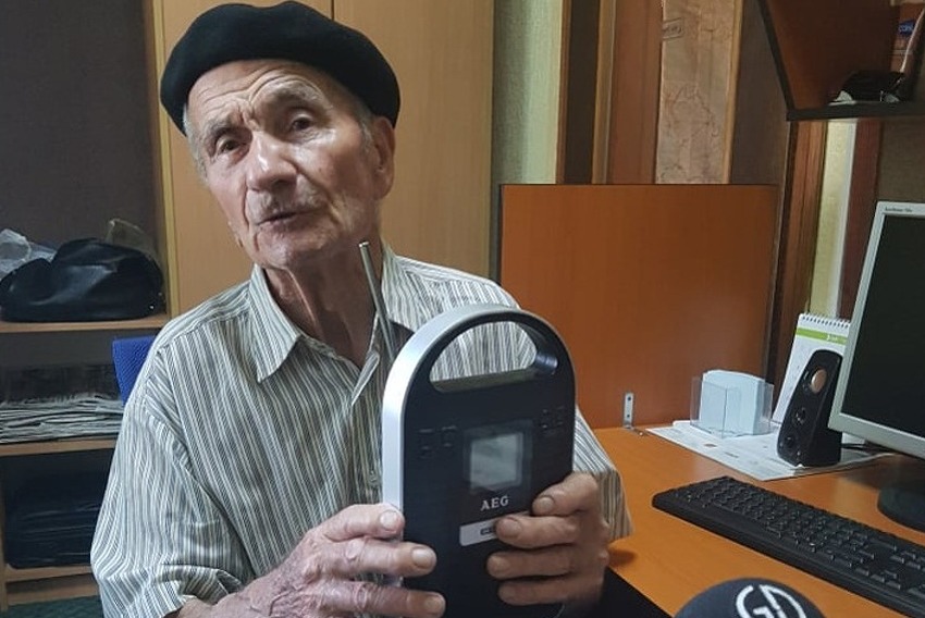 Muhamed Alić ima 91 godinu i najstariji je učesnik ovogodišnjeg Marša mira
