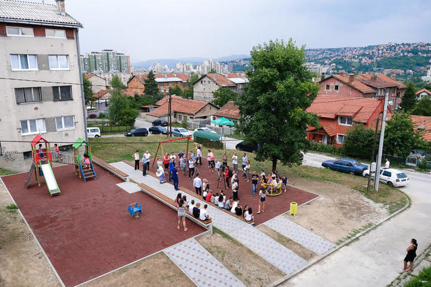 Igralište u Švrakinom Selu (Foto: Općina Novi Grad Sarajevo)