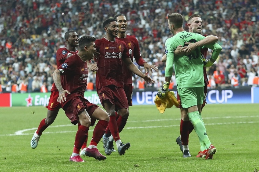 Slavlje igrača Liverpoola (Foto: EPA-EFE)