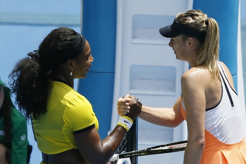 Serena Williams i Marija Šarapova (Foto: EPA-EFE)