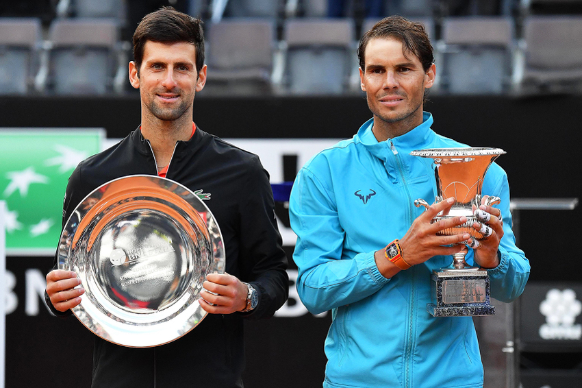 Novak Đoković i Rafael Nadal (Foto: EPA-EFE)