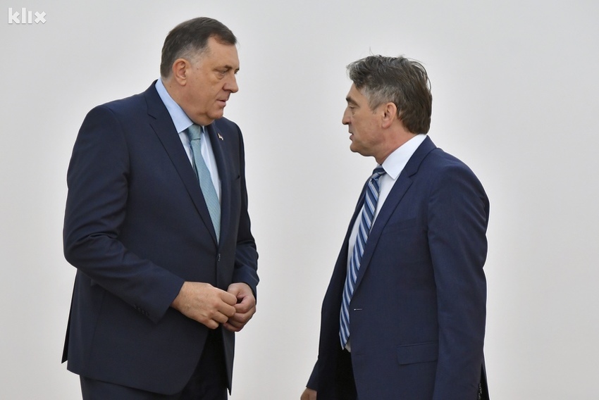 Komšić najavio protestnu notu zbog nagrade Handkeu, Dodik mu poručio ništa od toga