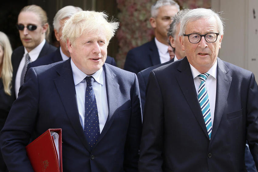Boris Johnson i Jean Claude Juncker (Foto: EPA-EFE)
